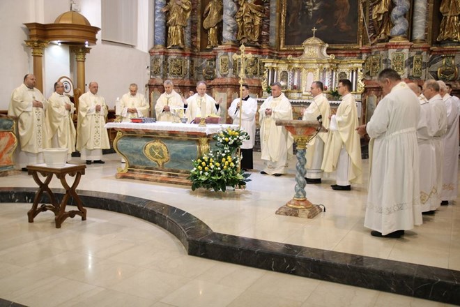 Vazmeno bdjenje u varaždinskoj katedrali